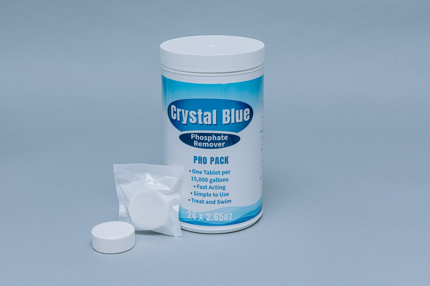 Crystal Blue Phosphate Remover Tablet Pro Pack - 24 Tablets