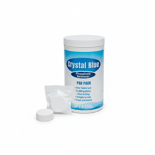 Crystal Blue Phosphate Remover Tablet Pro Pack - 24 Tablets
